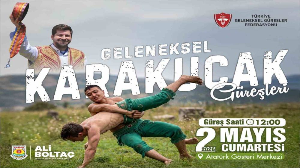 Tarsus&rsquo;ta 400&rsquo;&uuml; aşkın g&uuml;reş&ccedil;i er meydanına &ccedil;ıkacak
