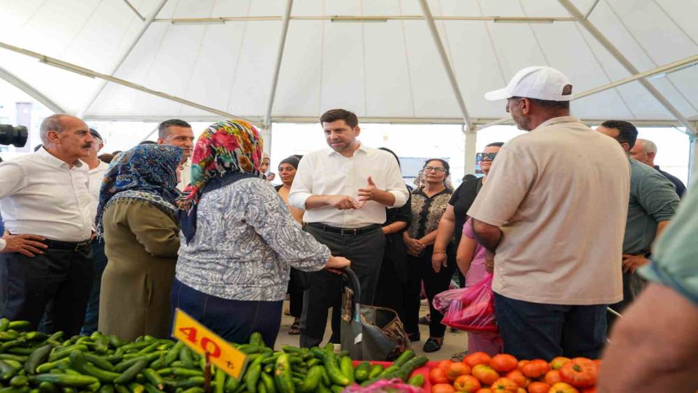 Tarsus&rsquo;ta 4 yıldır atıl kalan semt pazarı yeniden hizmete a&ccedil;ıldı
