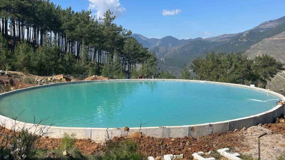 Yangın sezonu &ouml;ncesi sevindiren tablo: Mersin&rsquo;de su kaynakları doldu
