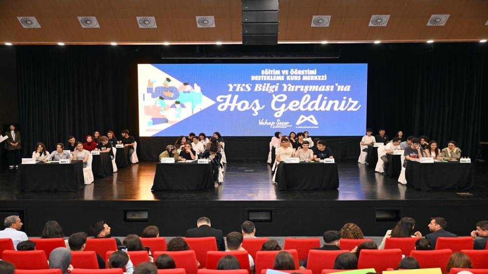 Mersin&rsquo;de YKS &ouml;ncesi &ouml;ğrencilere motivasyon yarışması
