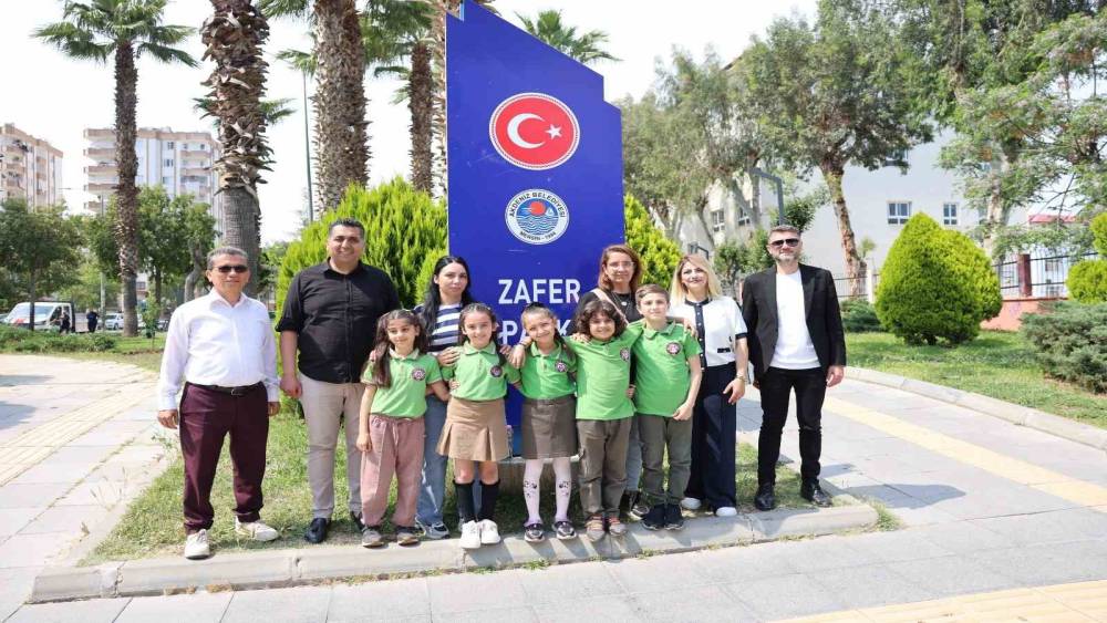 Minik başkanın talimatı hayata ge&ccedil;ti, park yenilendi
