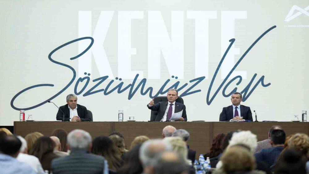 Mersin&rsquo;de &lsquo;Kent Katılımı Buluşmaları&rsquo; başladı, Se&ccedil;er projeleri anlattı
