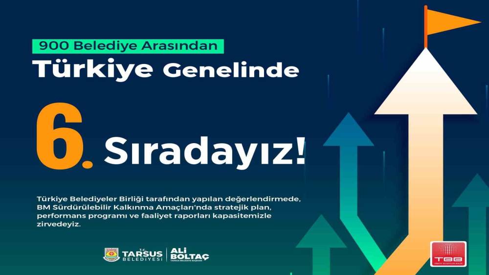 Başkan Bolta&ccedil;: "T&uuml;rkiye 6&rsquo;ncısı olmak kurumsal kapasitemizin g&ouml;stergesi"
