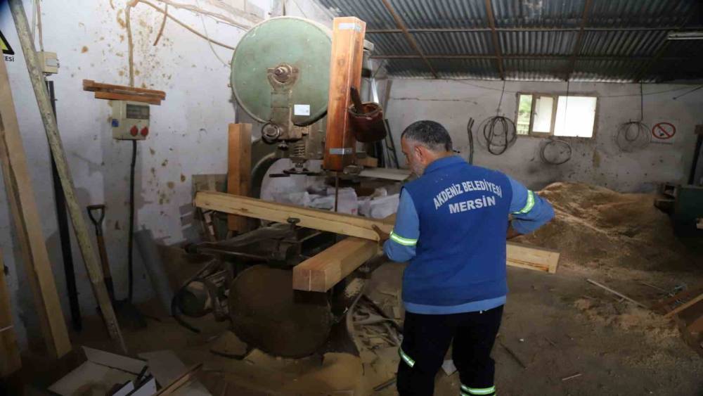 Akdeniz Belediyesi, üreterek kaynaklarını verimli kullanıyor
