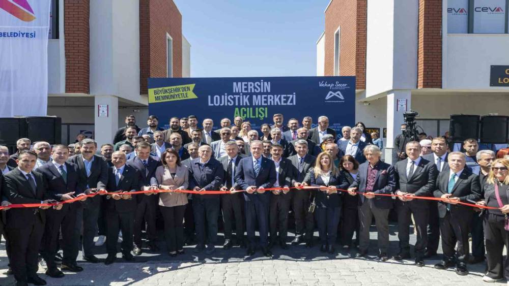 Mersin Lojistik Merkezi hizmete a&ccedil;ıldı
