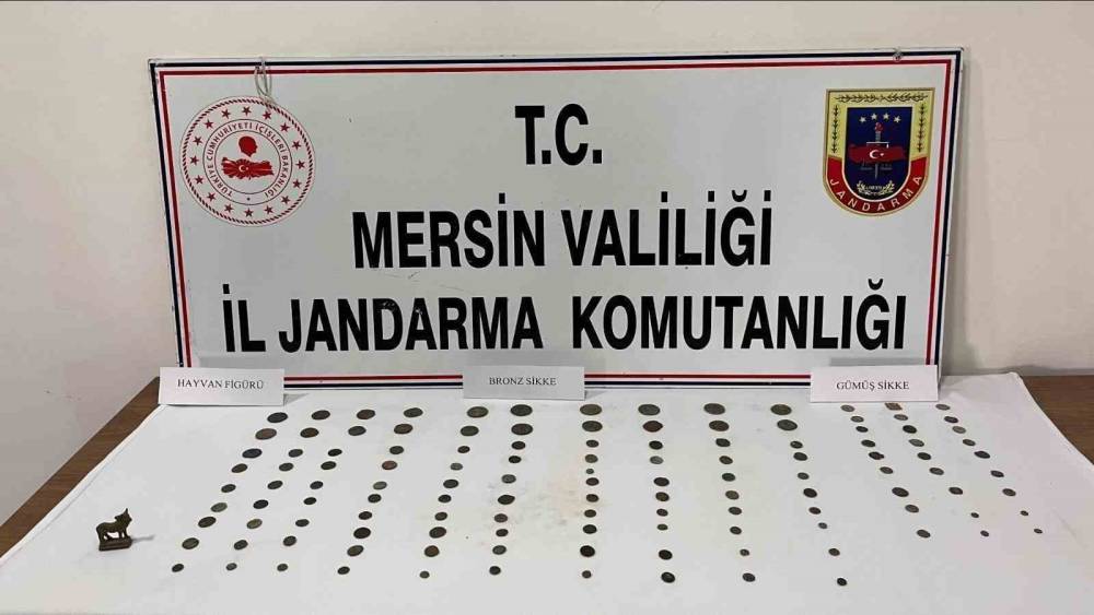 Mersin&rsquo;de ka&ccedil;ak kazı yapan ş&uuml;pheli yakalandı
