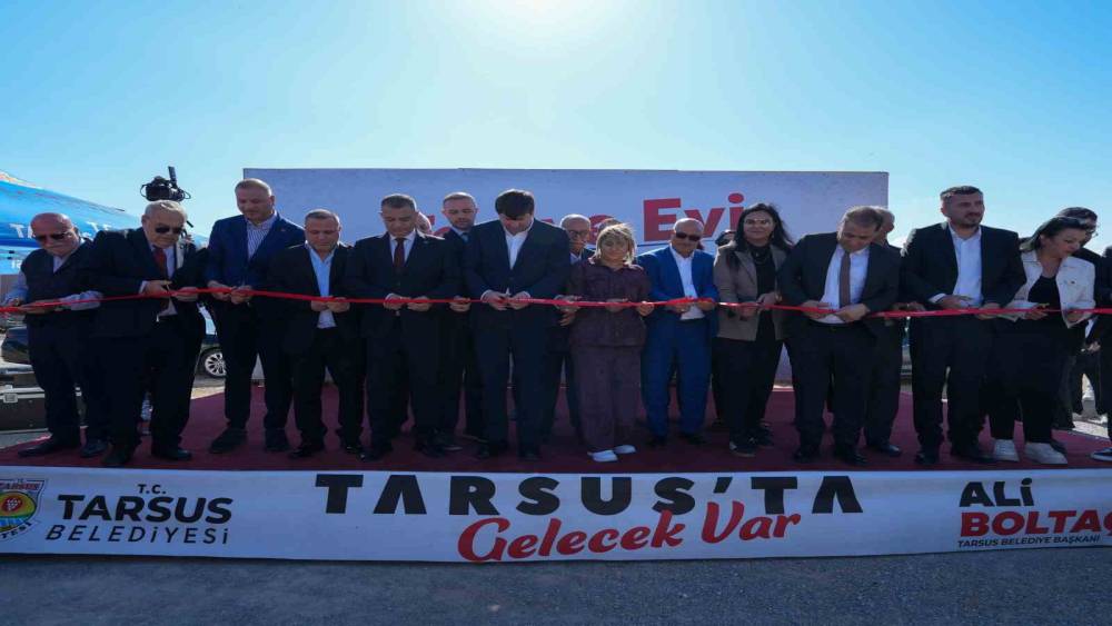 Tarsus&rsquo;ta &Ouml;ğretmenler Mahallesi&rsquo;ne yeni taziye evi kazandırıldı
