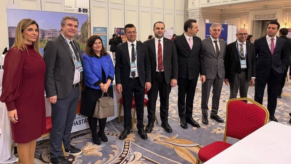 Mersin &Uuml;niversitesi Hastanesi Kazakistan&rsquo;daki Sağlık Turizmi Fuarında tanıtıldı
