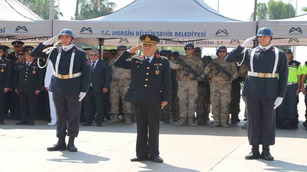 Mersin&rsquo;de Jandarma Teşkilatı&rsquo;nın 187. kuruluş yıl d&ouml;n&uuml;m&uuml; kutlandı
