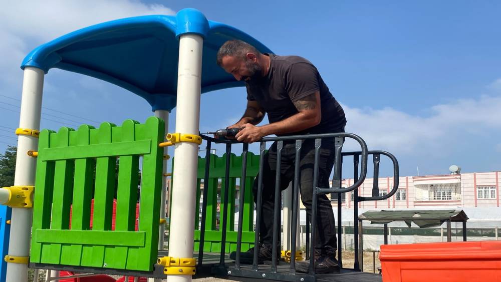 Akdeniz&rsquo;de parklar yaz sezonuna hazırlanıyor
