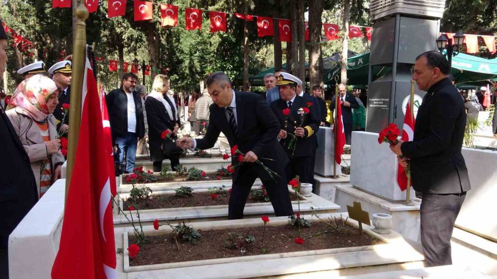 Mersin&rsquo;de 18 Mart Şehitleri Anma G&uuml;n&uuml; ve &Ccedil;anakkale Zaferi
