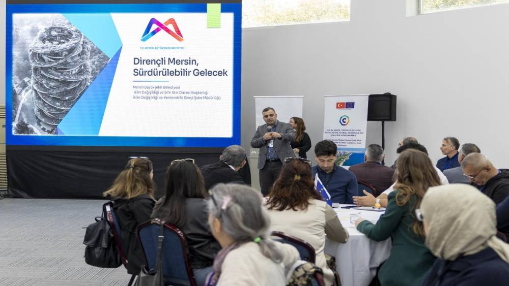 Mersin&rsquo;de iklim riskleri &ccedil;alıştayda ele alındı
