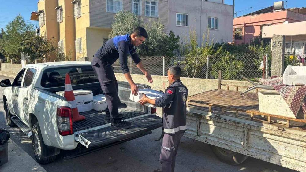 Tarsus’ta ihbar üzerine 250 kilo sağlıksız balık ele geçirildi
