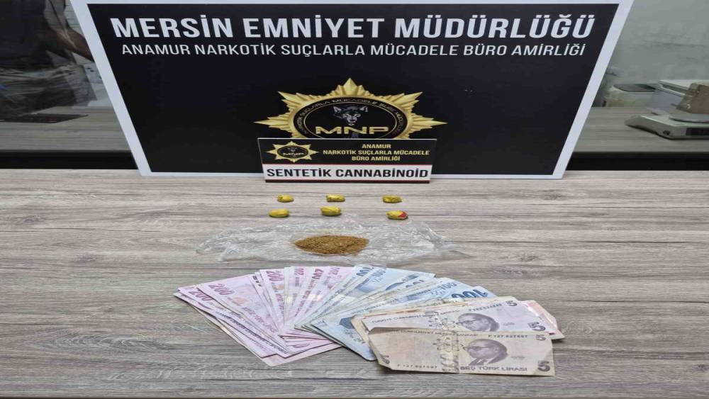 Anamur’da uyuşturucu taciri yakalandı
