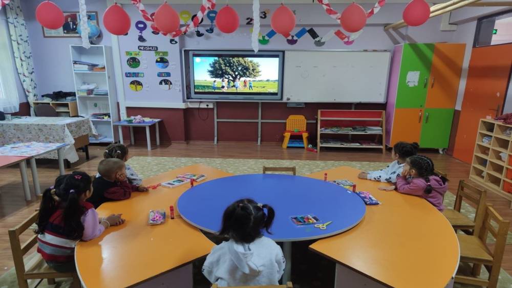 Mersin&rsquo;de okullarda ilk ders &rsquo;Yeşil Vatan&rsquo; oldu
