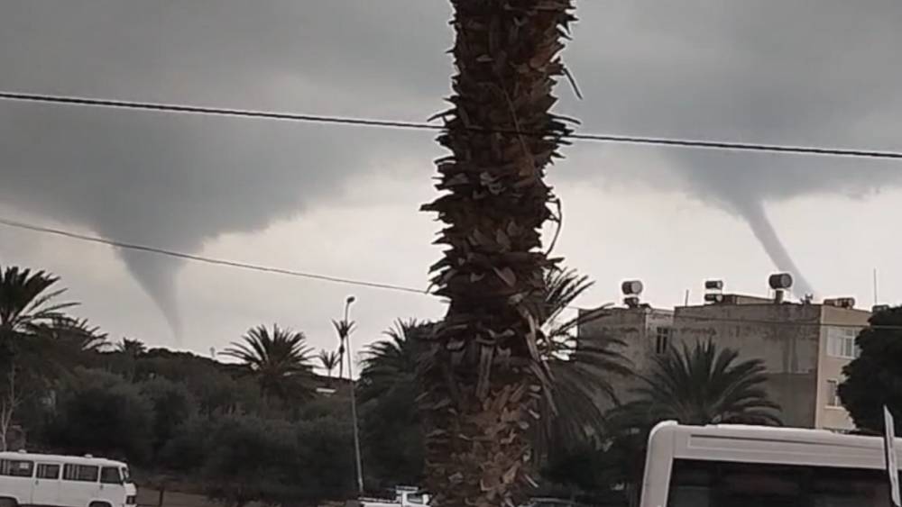 Akdeniz&rsquo;de &ccedil;ifte hortum
