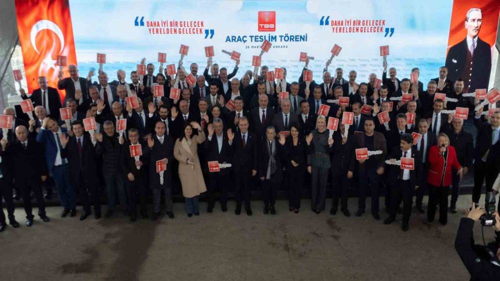 TBB&rsquo;den 88 belediyeye 90 hizmet aracı desteği
