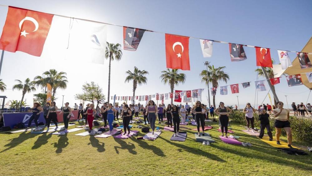 Mersin&rsquo;de Bahar Spor Şenliğine yoğun ilgi
