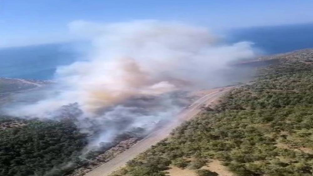 Mersin&rsquo;de orman yangını: Ekipler havadan ve karadan m&uuml;dahale ediyor
