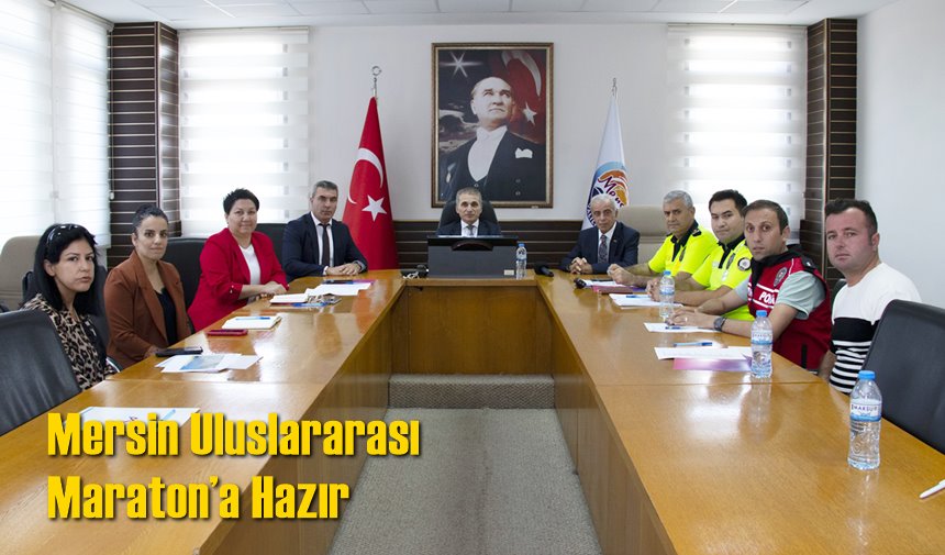 Mersin Uluslararası Maraton’a Hazır