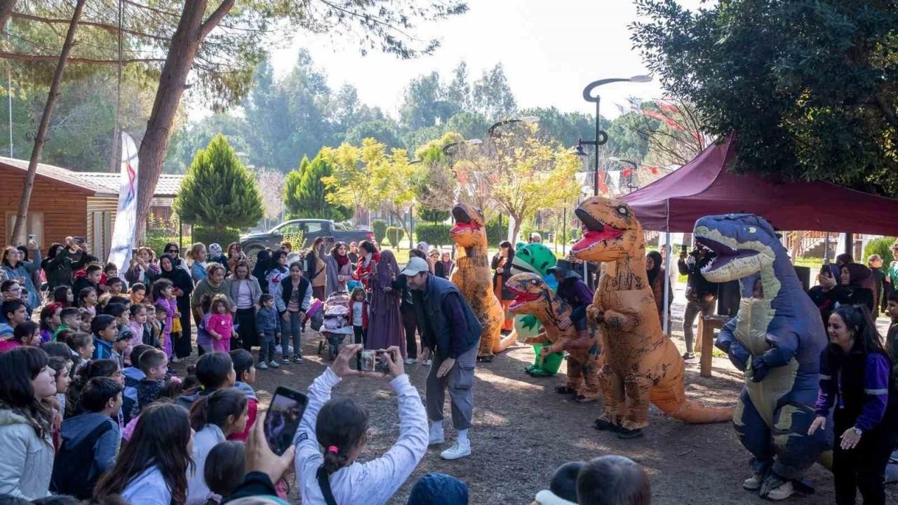 Tarsus Gençlik Kampında anne ve çocuklar moral depoladı