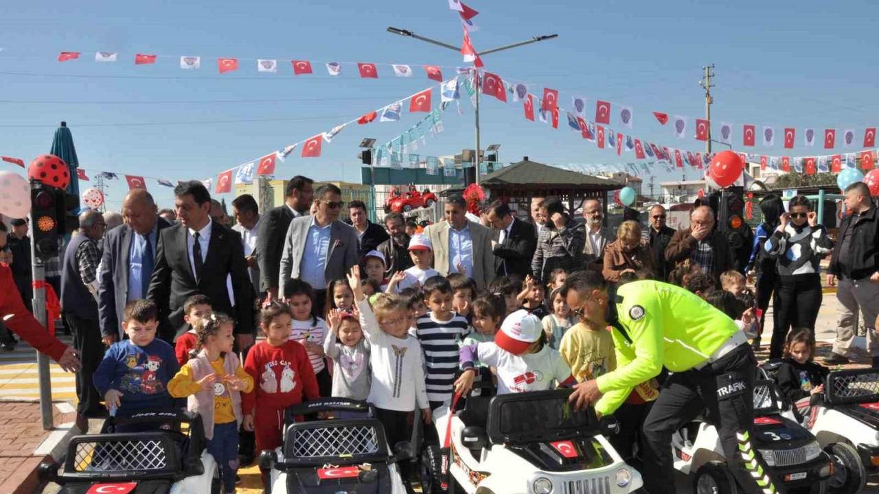 Silifke’de çocuklar için trafik eğitim parkı açıldı