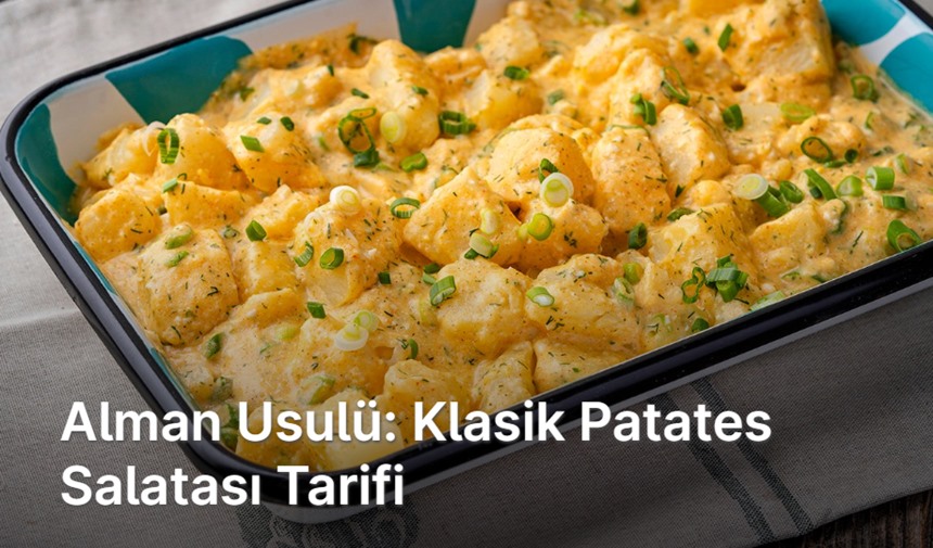 Alman Usulü: Klasik Patates Salatası Tarifi