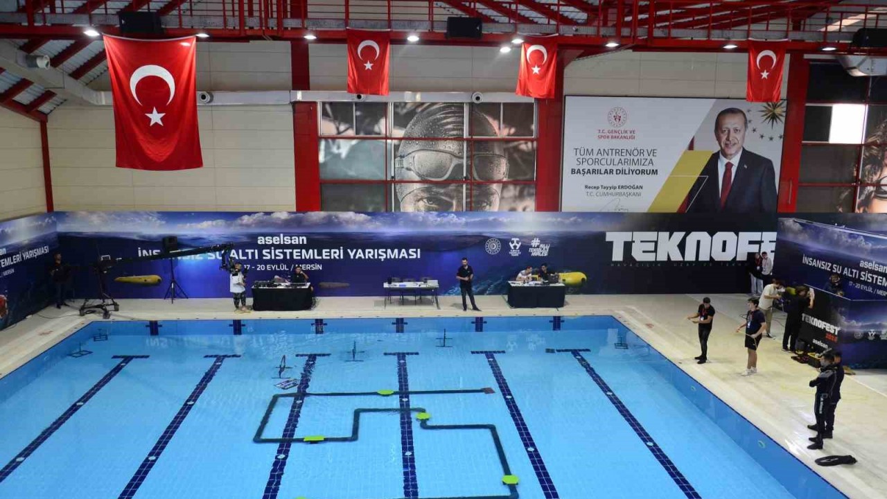 Mersin’de ’İnsansız Su Altı Sistemleri Yarışması’ başladı