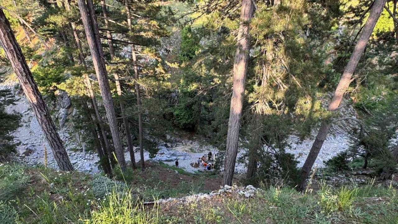 Mersin&rsquo;de kekik toplarken u&ccedil;urumdan yuvarlanan kadın yaralandı