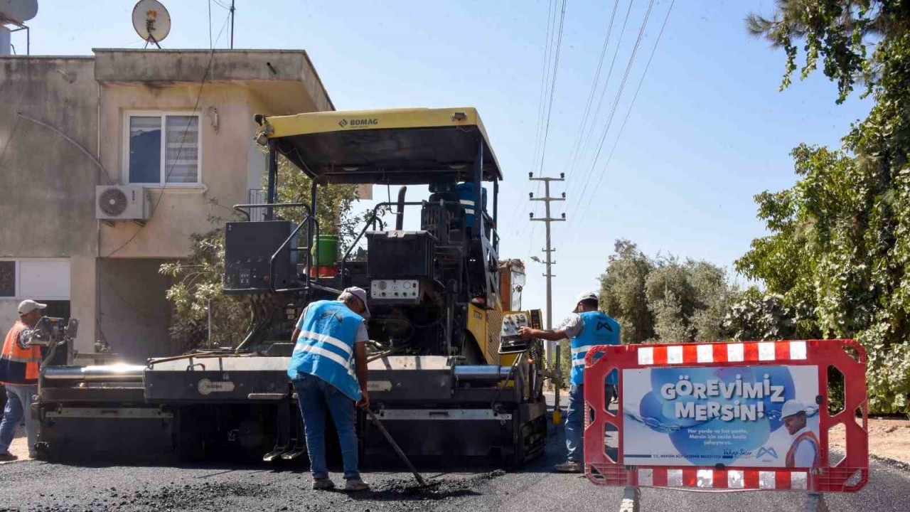 MESKİ, altyapı sonrası asfalt çalışmalarına hız verdi