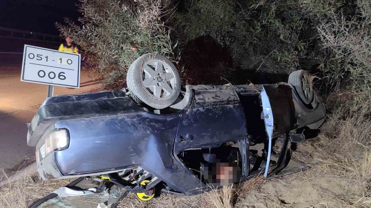 Tarsus’ta trafik kazası:1 ölü, 2 yaralı