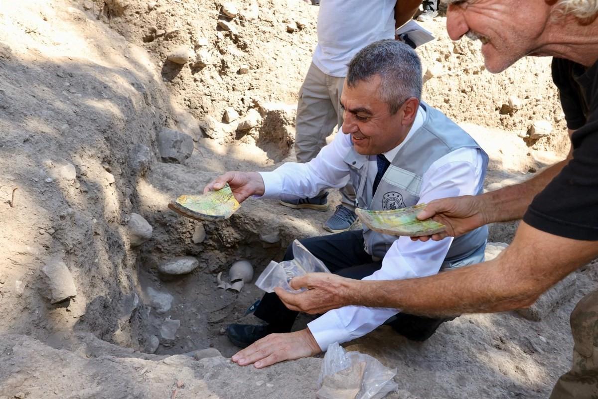 Yumuktepe Höyüğünde arkeolojik kazılar sürüyor