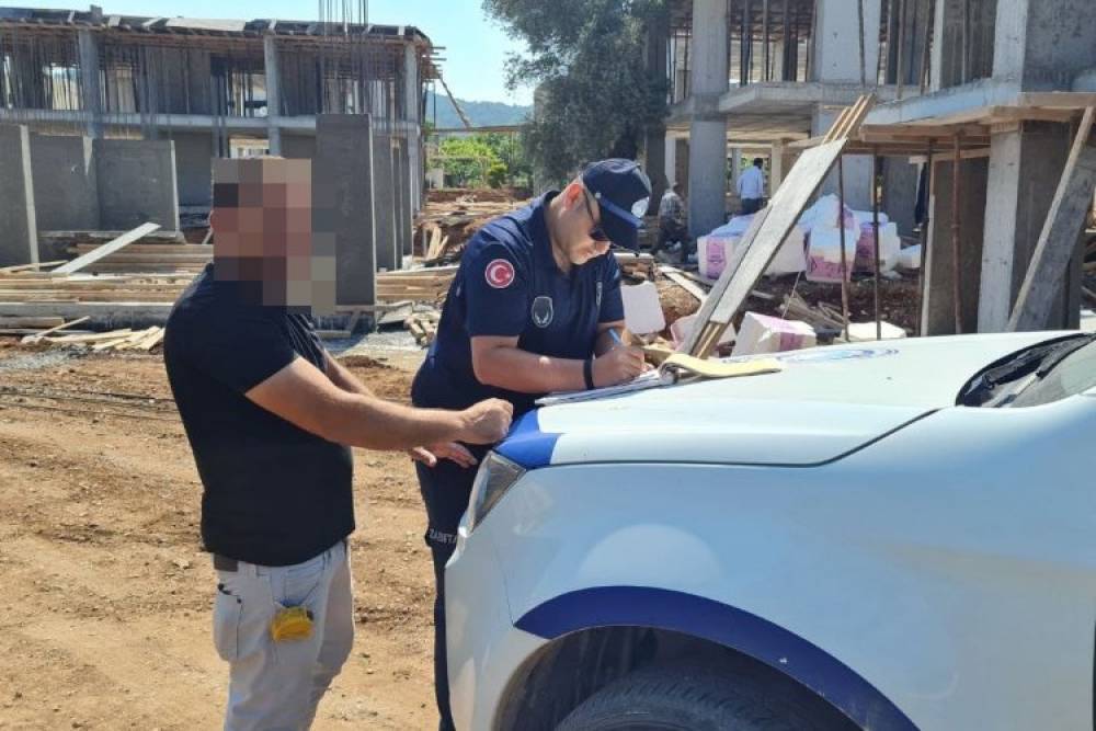 Bodrum'da inşaat denetimleri s&uuml;r&uuml;yor