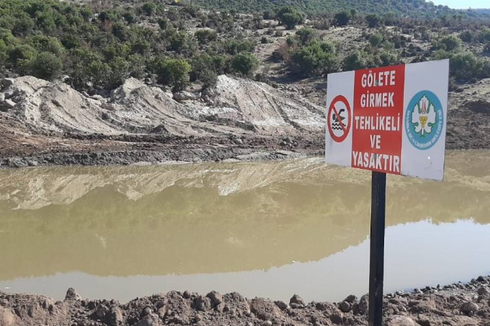 Sulama g&ouml;letleri y&uuml;zmek i&ccedil;in uygun değil!