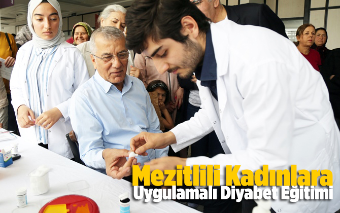 Mezitlili Kadınlara Uygulamalı Diyabet Eğitimi 