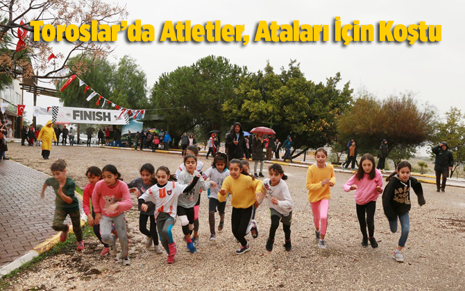 Toroslar&rsquo;da Atletler Ataları İ&ccedil;in Koştu