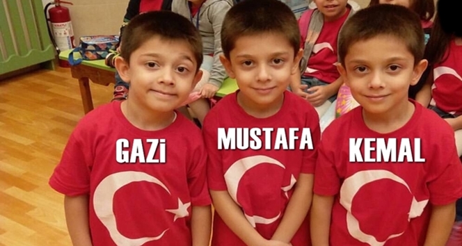 Mersinli &Uuml;&ccedil;&uuml;zler Gazi Mustafa Kemal
