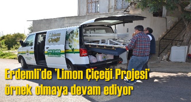 Erdemli&rsquo;de &rsquo;Limon &Ccedil;i&ccedil;eği Projesi&rsquo; &ouml;rnek olmaya devam ediyor