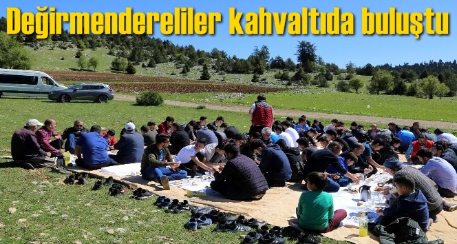Değirmendereliler kahvaltıda buluştu