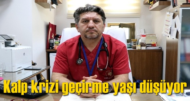 Kalp krizi ge&ccedil;irme yaşı d&uuml;ş&uuml;yor