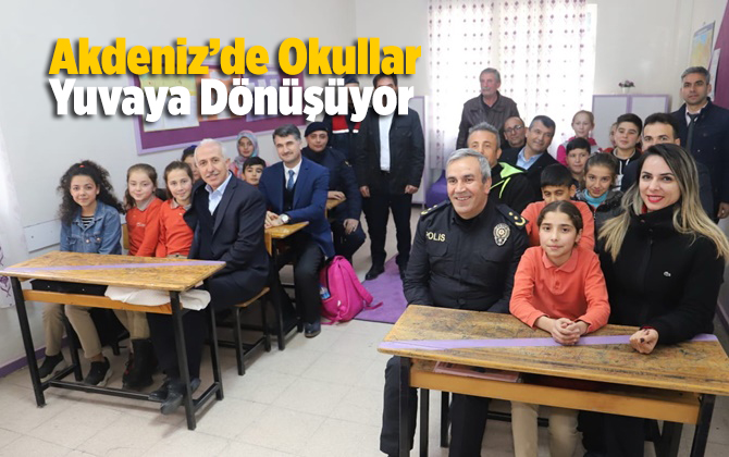 Akdeniz&rsquo;de Okullar Yuvaya D&ouml;n&uuml;ş&uuml;yor