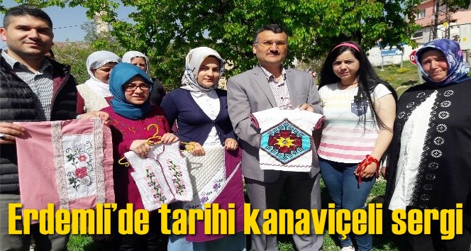 Erdemli&rsquo;de tarihi kanavi&ccedil;eli sergi