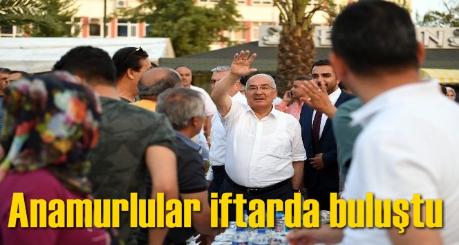 Anamurlular iftarda buluştu