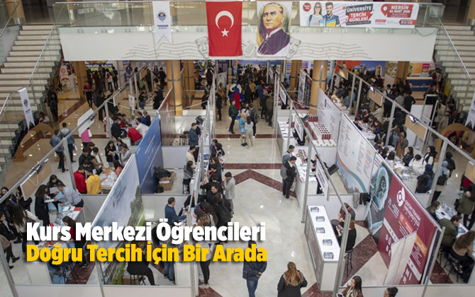 Kurs Merkezi &Ouml;ğrencileri Doğru Tercih İ&ccedil;in Bir Arada