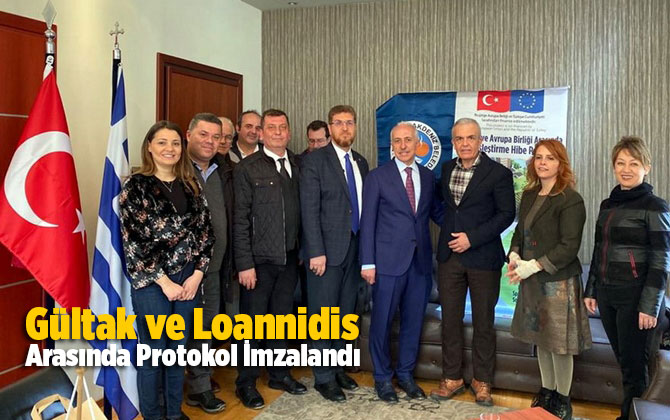G&uuml;ltak ve Loannidis Arasında Protokol İmzalandı
