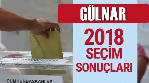 G&uuml;lnar se&ccedil;im sonu&ccedil;ları 2018 Cumhurbaşkanlığı ve Milletvekili se&ccedil;im sonu&ccedil;ları