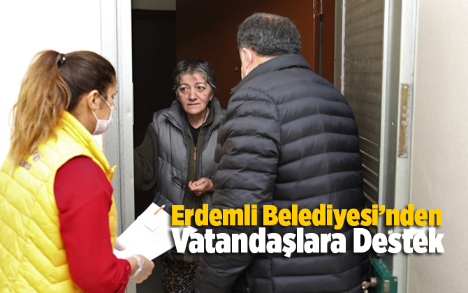 Evden &Ccedil;ıkamayan 65 Yaş &Uuml;st&uuml; Vatandaşlara Belediye Desteği