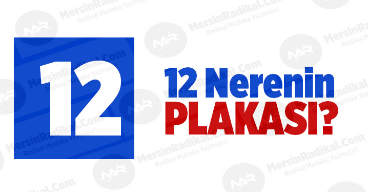 12 Nerenin Plaka Kodu, 12 Plakası, Bing&ouml;l'&uuml;n Plakası Ka&ccedil;?