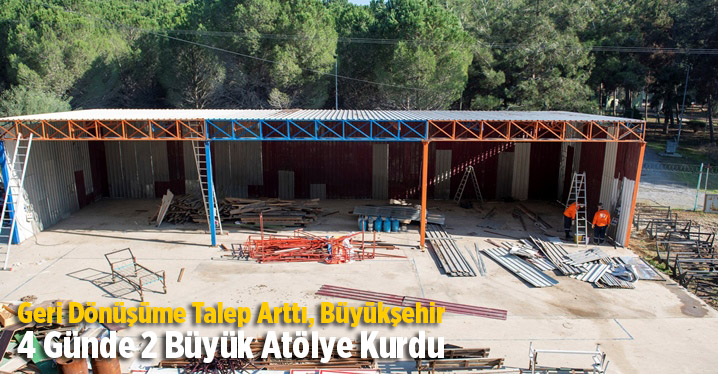 Geri D&ouml;n&uuml;ş&uuml;me Talep Arttı, B&uuml;y&uuml;kşehir 4 G&uuml;nde 2 B&uuml;y&uuml;k At&ouml;lye Kurdu
