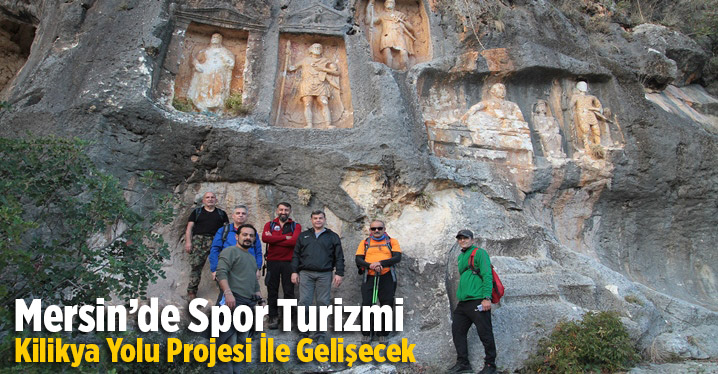 Mersin&rsquo;de Spor Turizmi Kilikya Yolu Projesi İle Gelişecek